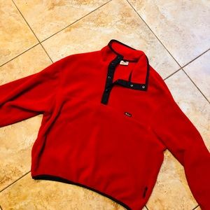 Woolrich fleece sweater size small